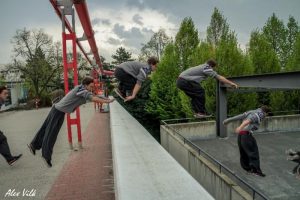 parkour, parcours